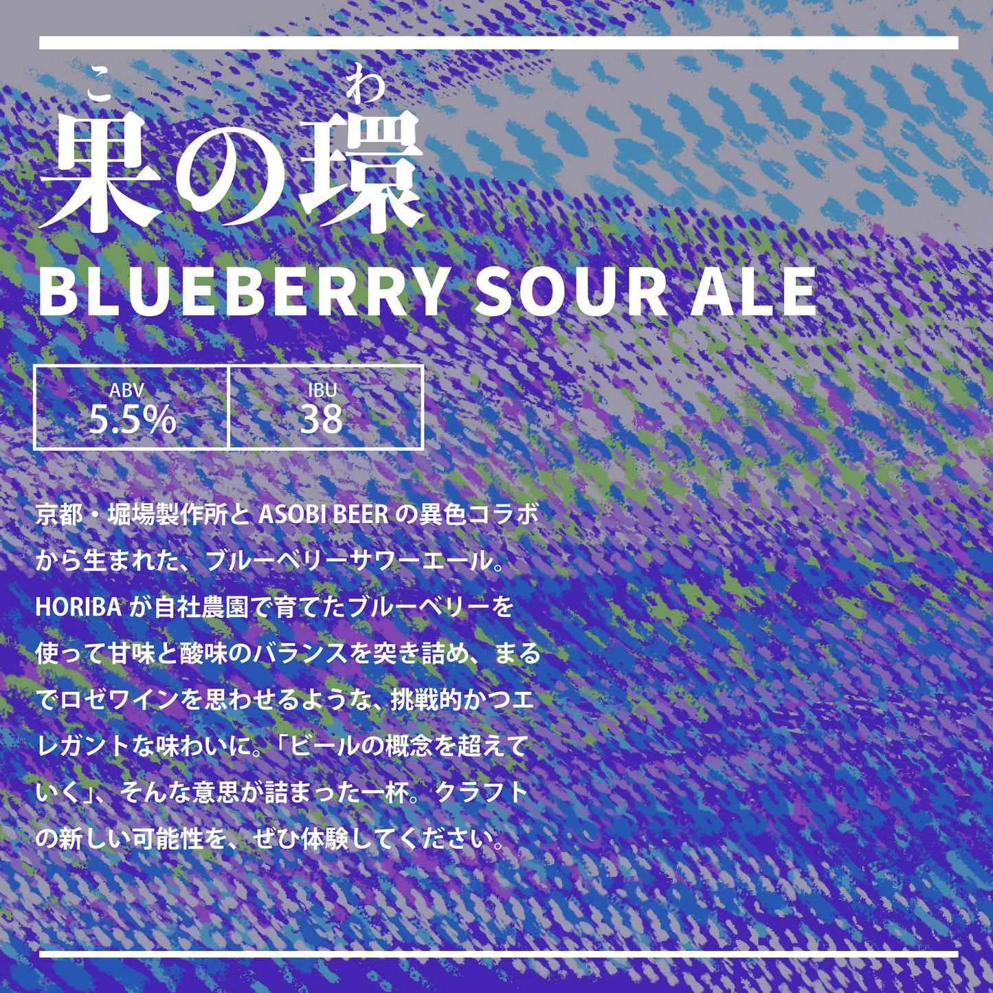 「果の環 BLUEBERRY SOUR ALE」